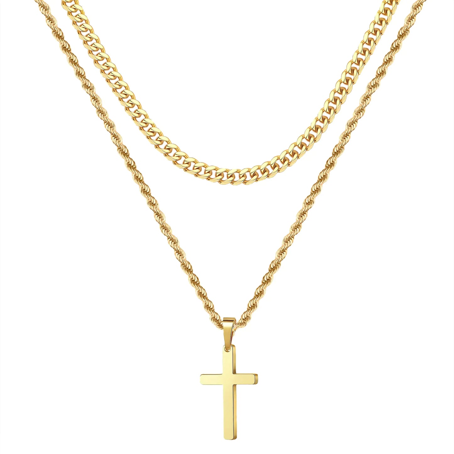 Comforttt™ Mens Cross Necklace