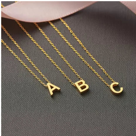 Small Letter Necklace