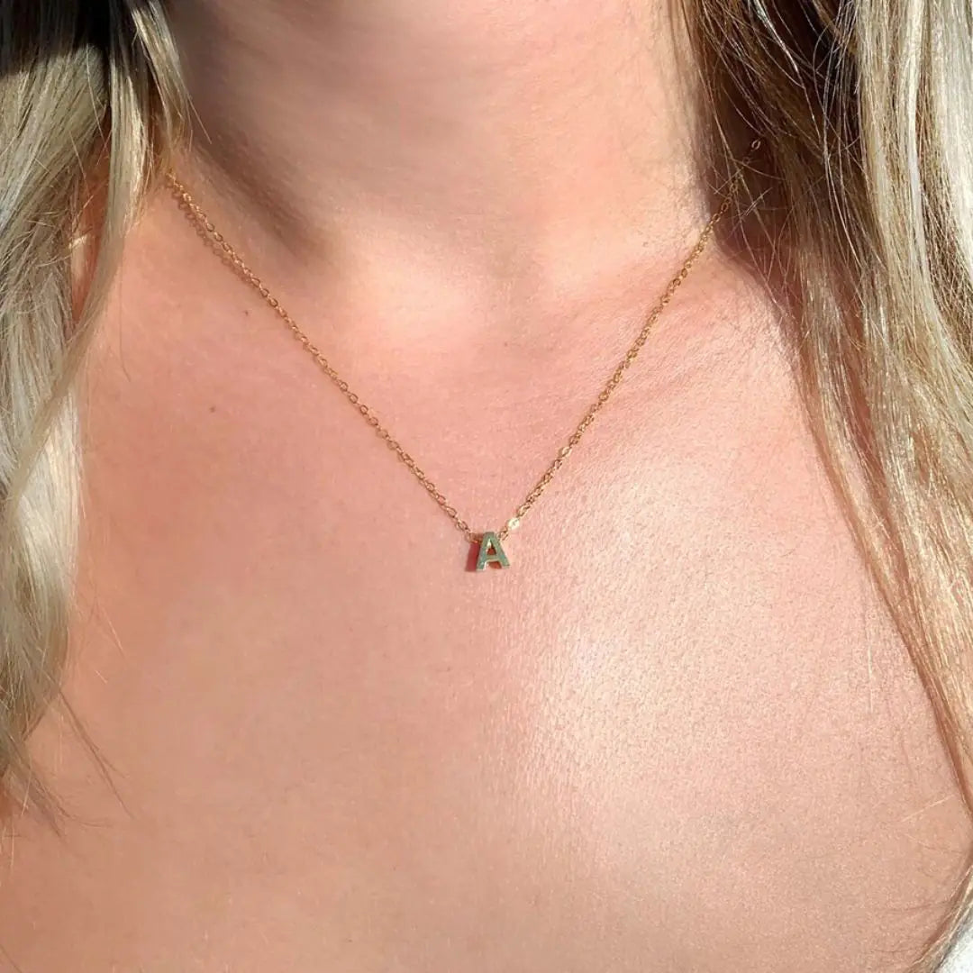 Mini Letter Necklace